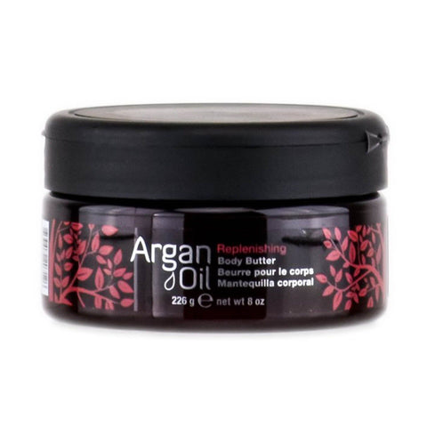 Body Drench Argan Replenishing Body Butter 8 OZ. Spray Tanning Product Body Drench