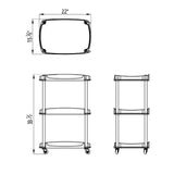 DIR Spa Roller Cart Salon Equipment Dream In Reality
