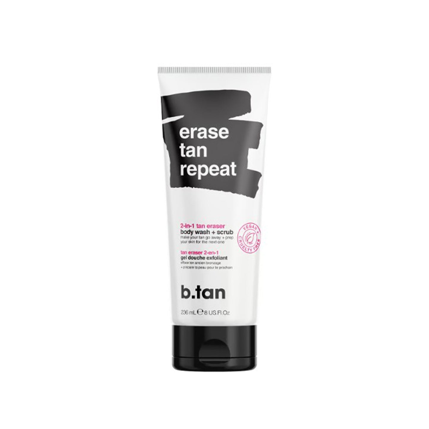 B. Tan Erase Tan Repeat Wash + Scrub 8 oz