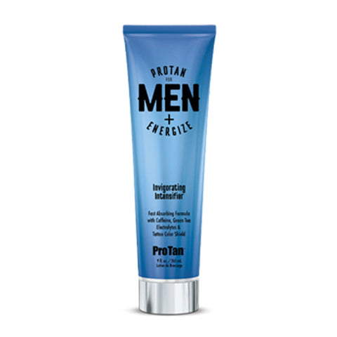 Pro Tan For Men + Energize Invigorating Intensifier 9 oz Tanning Lotions Pro Tan