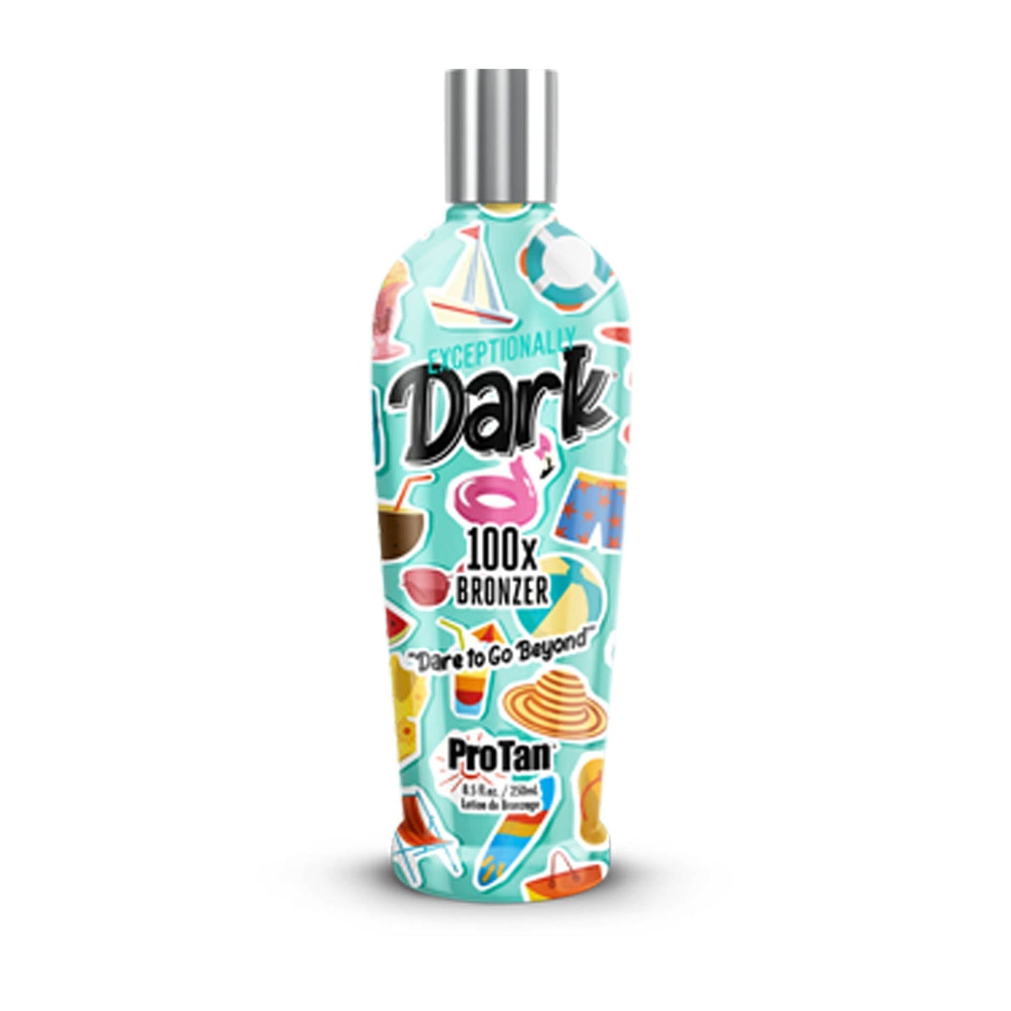 Pro Tan Exceptionally Dark 100x Bronzer 8.5 oz Tanning Lotions Pro Tan