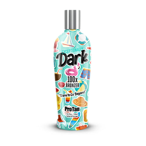 Pro Tan Exceptionally Dark 100x Bronzer 8.5 oz Tanning Lotions Pro Tan