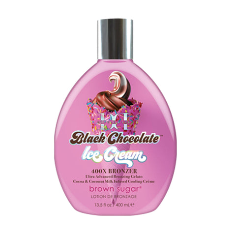 Tan Inc. Double Dark Black Chocolate Ice Cream 13.5 OZ. Tanning Lotions Tan Inc.