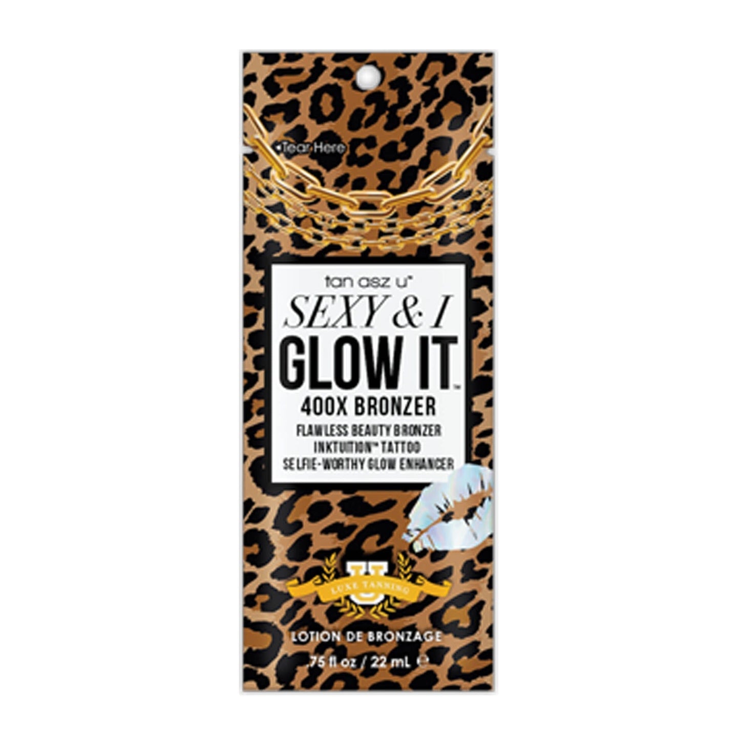 Tan Asz U Sexy & I Glow It .75 OZ.(4 Pack) Tanning Lotions Tan Asz U