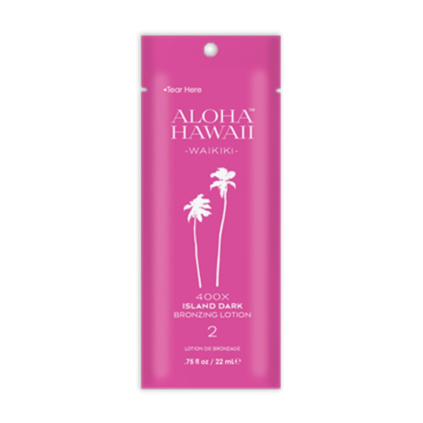 Tan Inc. Aloha Hawaii Waikiki Island Dark Bronzing Lotion .75 oz (3 Pack) Tanning Lotions Tan Inc.