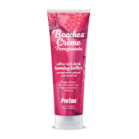 Pro Tan Beaches & Creme Pomegranate Intensifier 8.5 OZ. Tanning Lotions Pro Tan