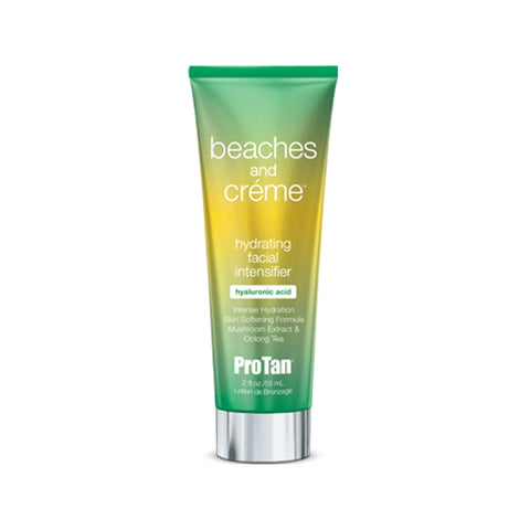Pro Tan Beaches & Creme Hydrating Facial Intensifier 2 oz Tanning Lotions Pro Tan