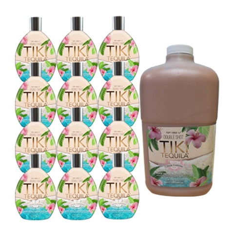 Tan ASZ U Double Shot Tiki Tequila Promo Tanning Lotions Tan Asz U