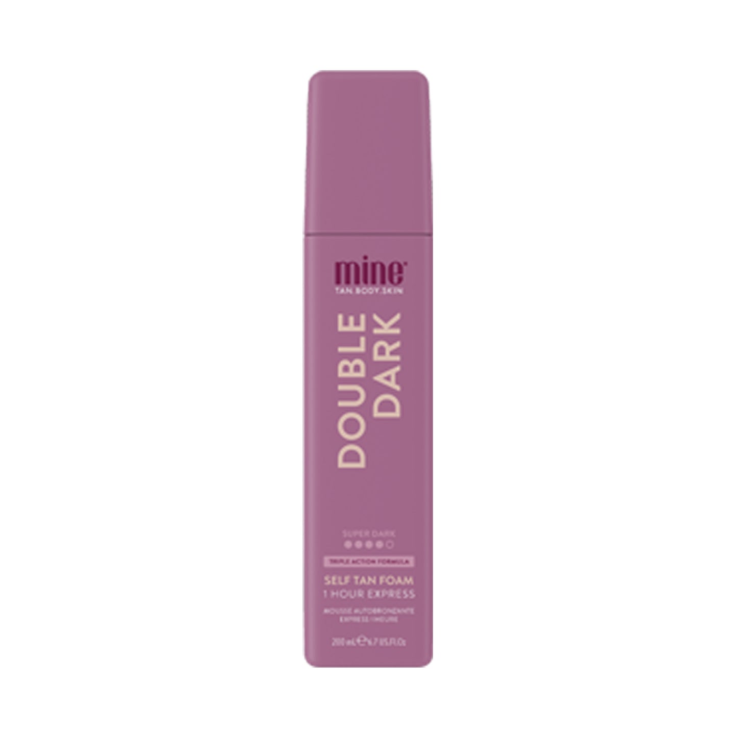 Minetan Double Dark Tanning Mousse 6.7 oz