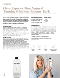 Sunna Tan Clear Express Dark Tanning Solution 8 oz Spray Tanning Solutions Sunna Tan