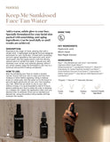 Sunna Tan Keep Me Sunkissed Face Tan Water 1 oz. (2 Pack) Self-Tanning Sunna Tan