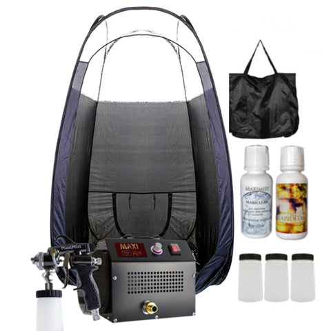 MaxiMist Ultra Pro Salon System with Tent Spray Tanning Equipment MaxiMist