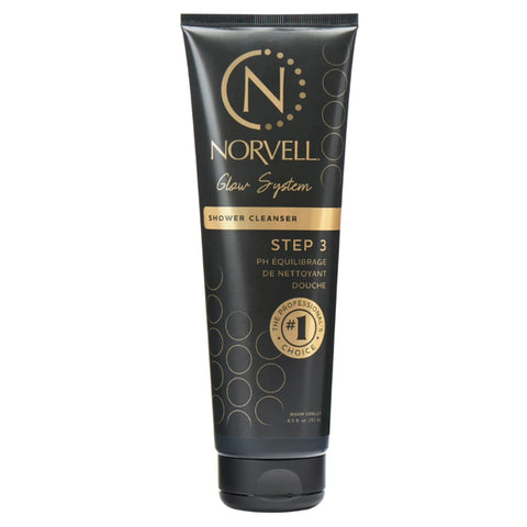 Norvell Glow System Post-Tan Shower Cleanser 8.5 fl oz Spray Tanning Product Norvell