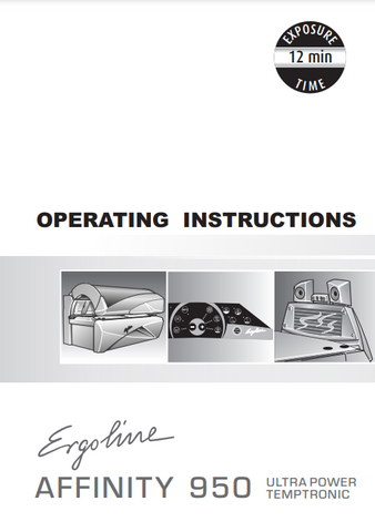 Ergoline Affinity 950 12 Min Tanning Bed Manual