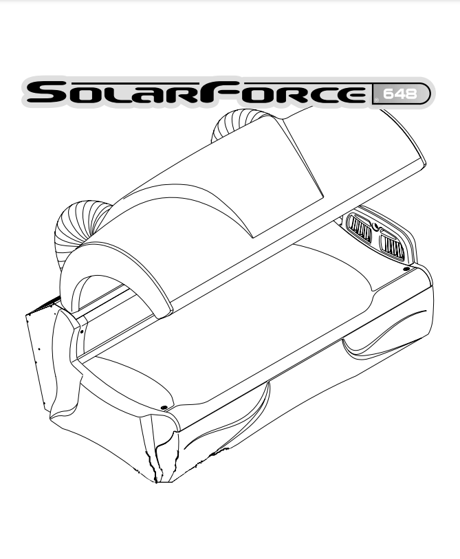 SolarForce 648 Certified Tanning Lamp Replacement Kit (2004)