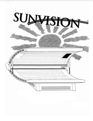 Sunvision 28LXT Certified Tanning Lamp Replacement Kit (No Facials)