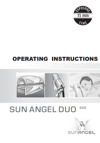 Sun Angel Duo 600 15 Min Tanning Bed Manual