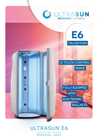 Ultrasun E6 TSU Edition Tanning Bed Manual
