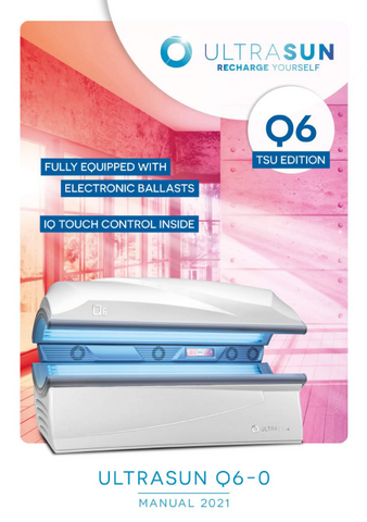 Ultrasun Q6/0 TSU Edition Tanning Bed Manual