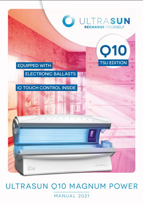 Ultrasun Q10 Magnum Power TSU Edition Tanning Bed Manual