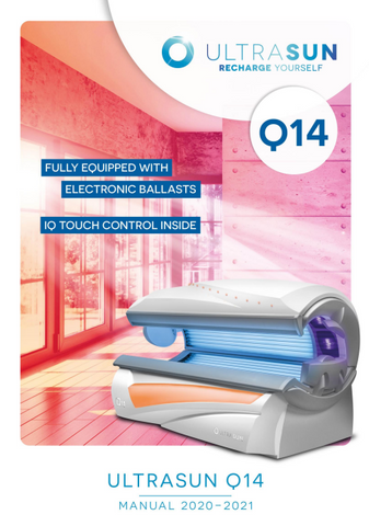 Ultrasun Q14 TSU Edition Tanning Bed Manual