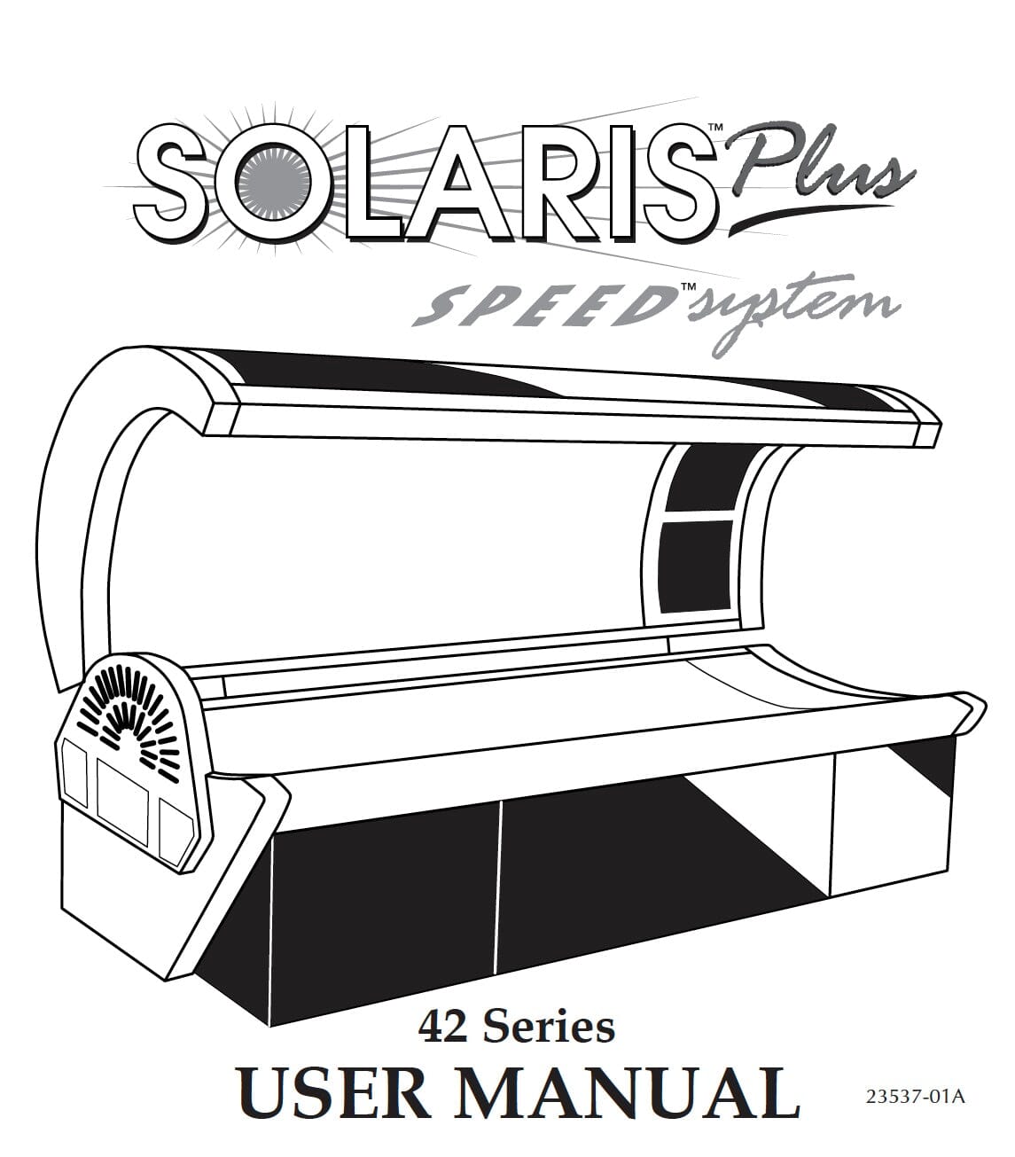Solaris Plus Speed System Tanning Bed Manual (42 Series) User Manual Sun Tanning Store