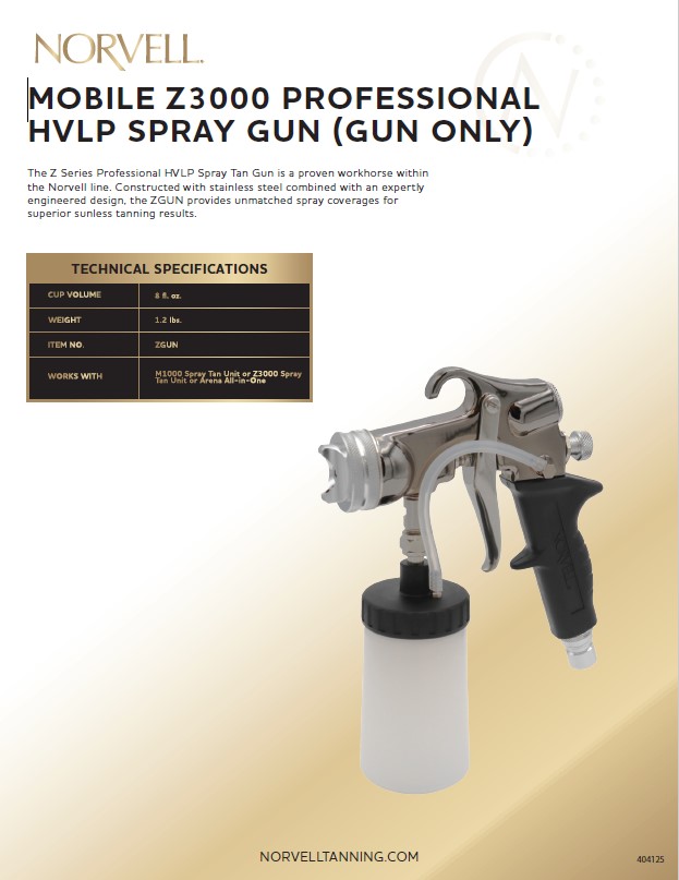 Norvell Z Professional Series HVLP Spray Applicator (Pro Applicator)