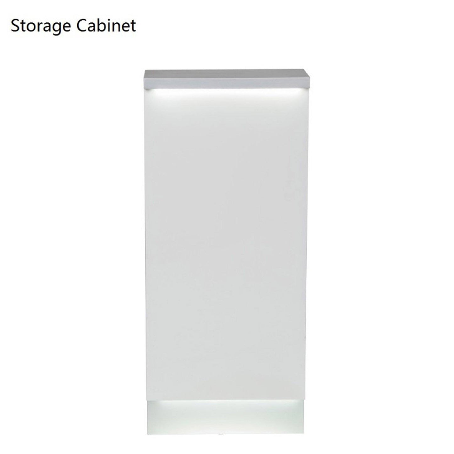 DIR Reception Desk Janus 4888-Optional Side Storage Cabinet Salon Equipment Dream In Reality