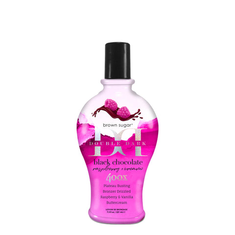 Tan Inc. Double Dark Black Choc Raspberry Cream 7.5 oz Tanning Lotions Tan Inc.