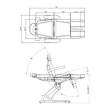 DIR Facial Beauty Bed & Chair Libra -8710 Salon Equipment Dream In Reality