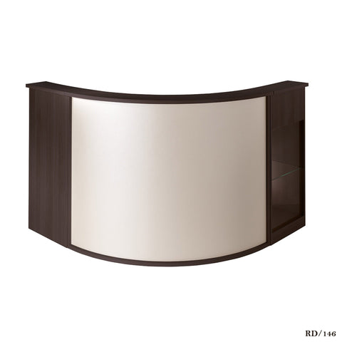 Salon Ambience RD/146 Form Reception Desk w/Display & Storage Cabinet Salon Equipment Salon Ambience