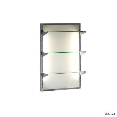 Salon Ambience WS/051 On The Wall Retail Display-Half Length Single Salon Equipment Salon Ambience