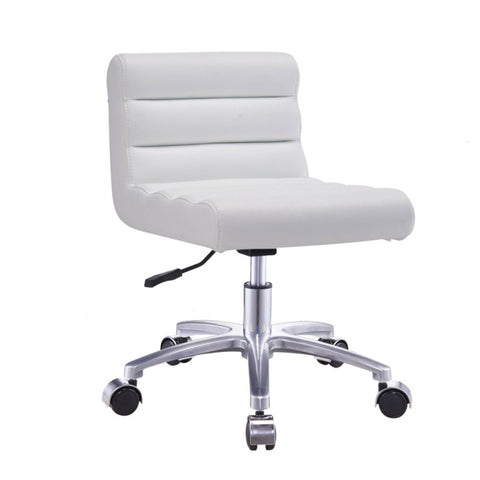 DIR Pedi Stool Jockey-9959 Salon Equipment Dream In Reality White