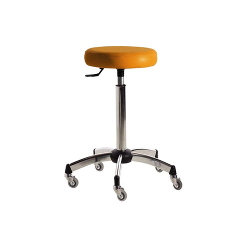 Salon Ambience CS/275 Harley+ Stool-Chrome Base w/Pro Wheels Salon Equipment Salon Ambience
