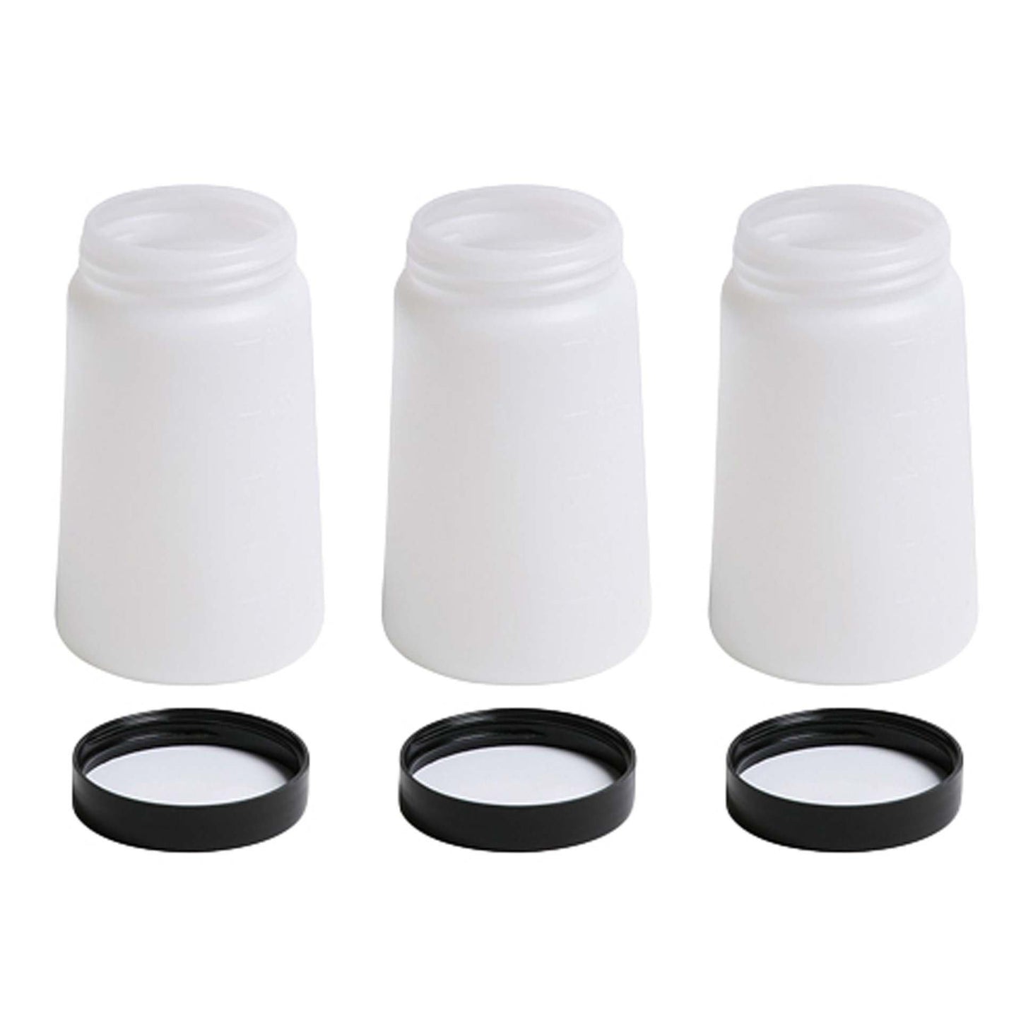 MaxiMist 8oz Cups w/Lid for Metal Pro Applicator Spray Tanning Parts MaxiMist Sliver Applicator/Gold Knobs 3 Cups