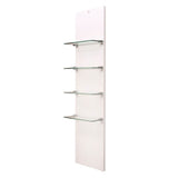 DIR Retail Display Shelf Vina-6801 Salon Equipment Dream In Reality White
