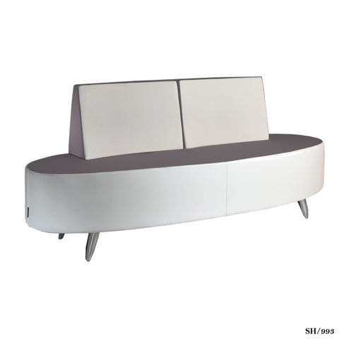 Salon Ambience SH/993 B-Side Waiting Chair-C Shape Salon Equipment Salon Ambience
