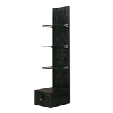 DIR Retail Display Shelf Barron-6812 Salon Equipment Dream In Reality Black