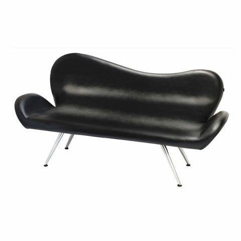 DIR Waiting Bench Passione- 0705 Salon Equipment Dream In Reality Black