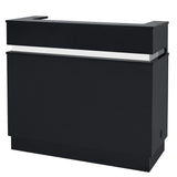 DIR LED Lighting Reception Desk Langara-4104 Salon Equipment Dream In Reality Black