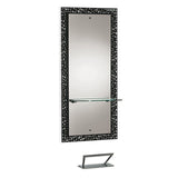Salon Ambience MI/030 Fiji Styling Station Salon Equipment Salon Ambience Black Glass (01) + $15.00