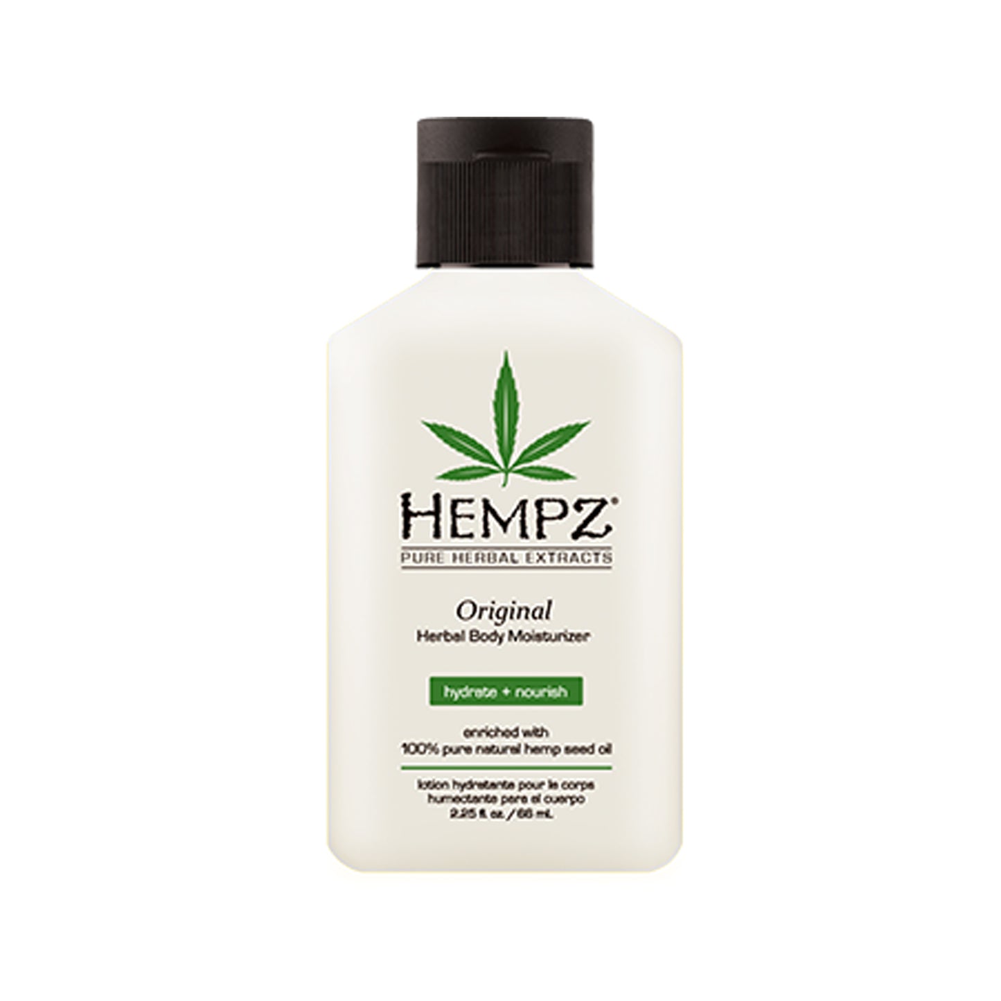 Hempz Original Moisturizer 2.25 OZ. (2 Pack) Skin Care Hempz