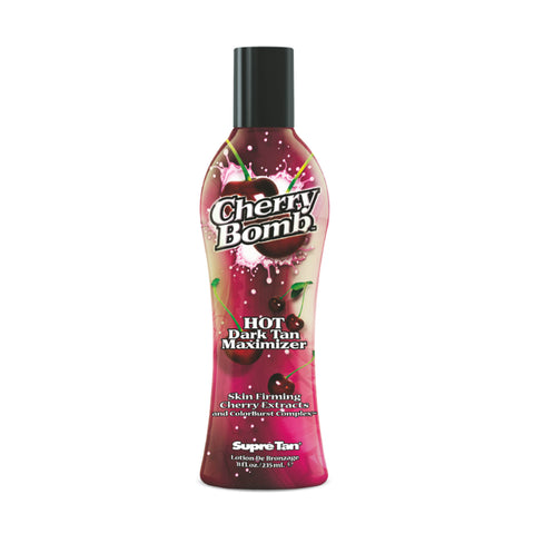 Supre Cherry Bomb Hot Dark Tanning Maximizer 8 oz Tanning Lotions Supre