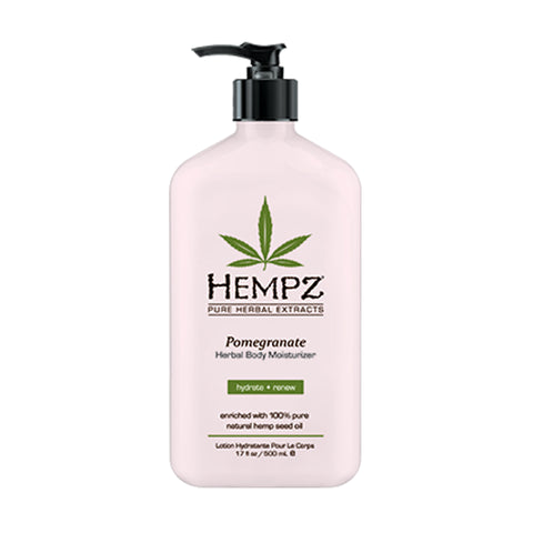 Hempz Pomegranate Moisturizer 17 OZ. Skin Care Hempz