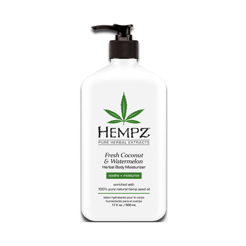 Hempz Fresh Coconut & Watermelon Moisturizer 17 OZ. Skin Care Hempz