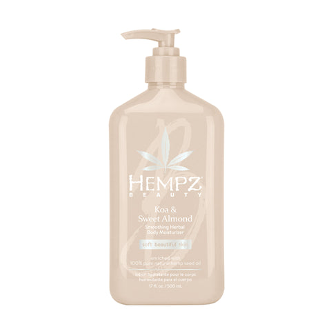 Hempz Koa & Sweet Almond Moisturizer 17 OZ. Skin Care Hempz