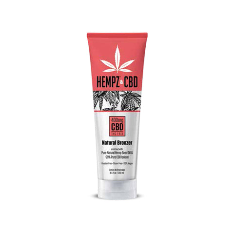 Hempz Natural Bronzer 8.5 OZ. Tanning Lotions Hempz