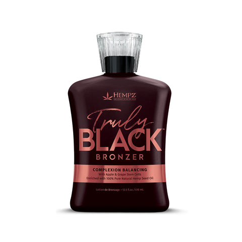 Hempz Truly Black Balancing Bronzer 13.5 OZ. Tanning Lotions Hempz