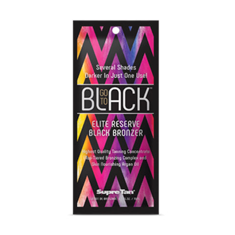 Supre Go To Black Elite Reserve Black Bronzer .57 OZ. (3 Pack) Tanning Lotions Supre