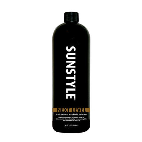 Sunstyle Sunless Next Level Airbrush Solution 32 OZ. Spray Tanning Solutions Sunstyle